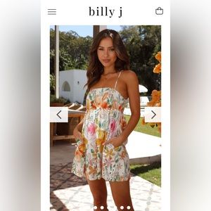 Floral Jumpsuit - Multicolor